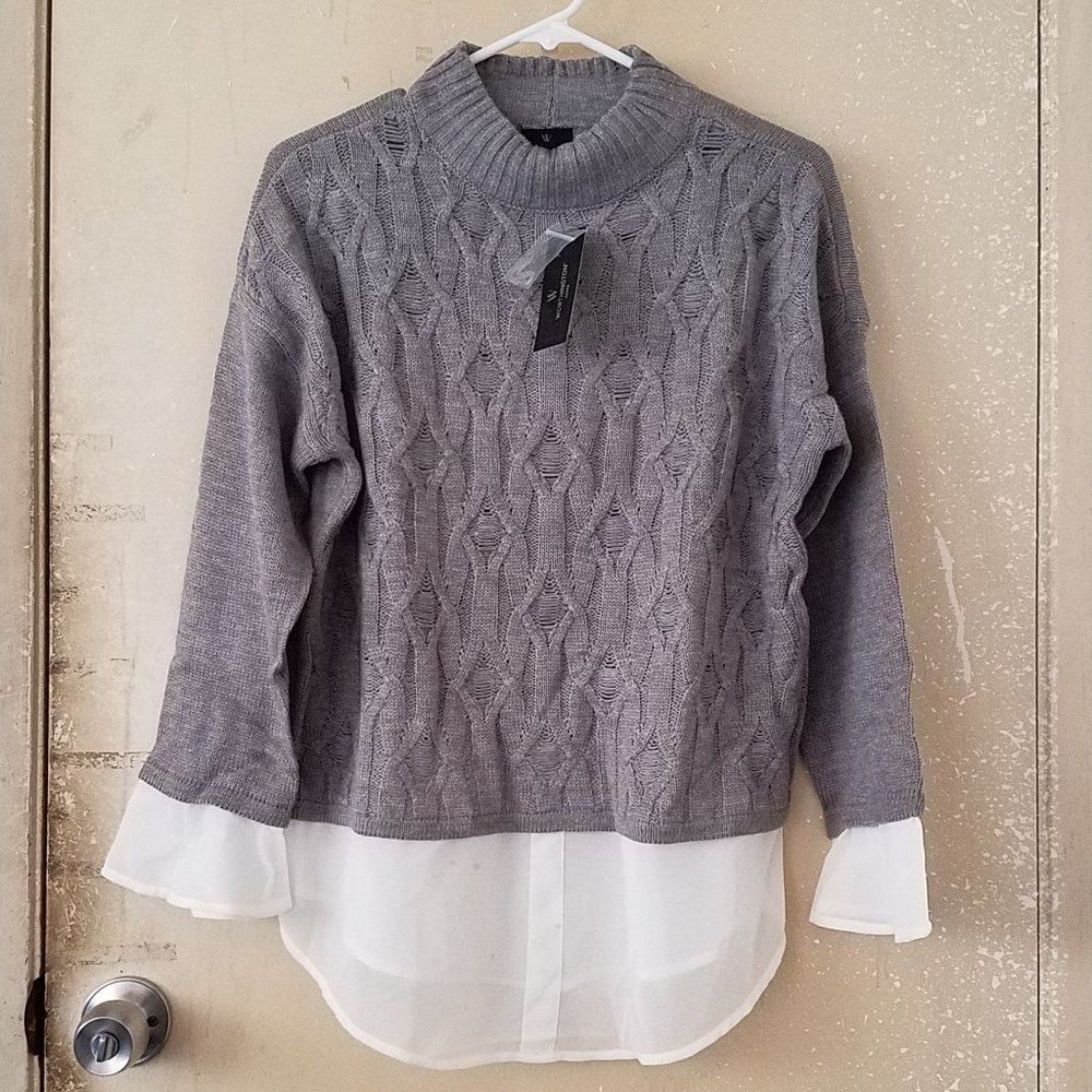 Worthington Petite Crew Neck Sweater [NWT]